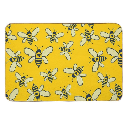 Honey Makers  Easy To Clean Bath Mat