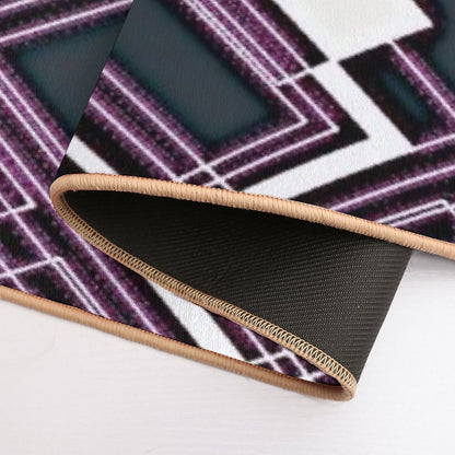 Copy of Silent Velocity - Purple  Dirt-Trapping Bath Mat