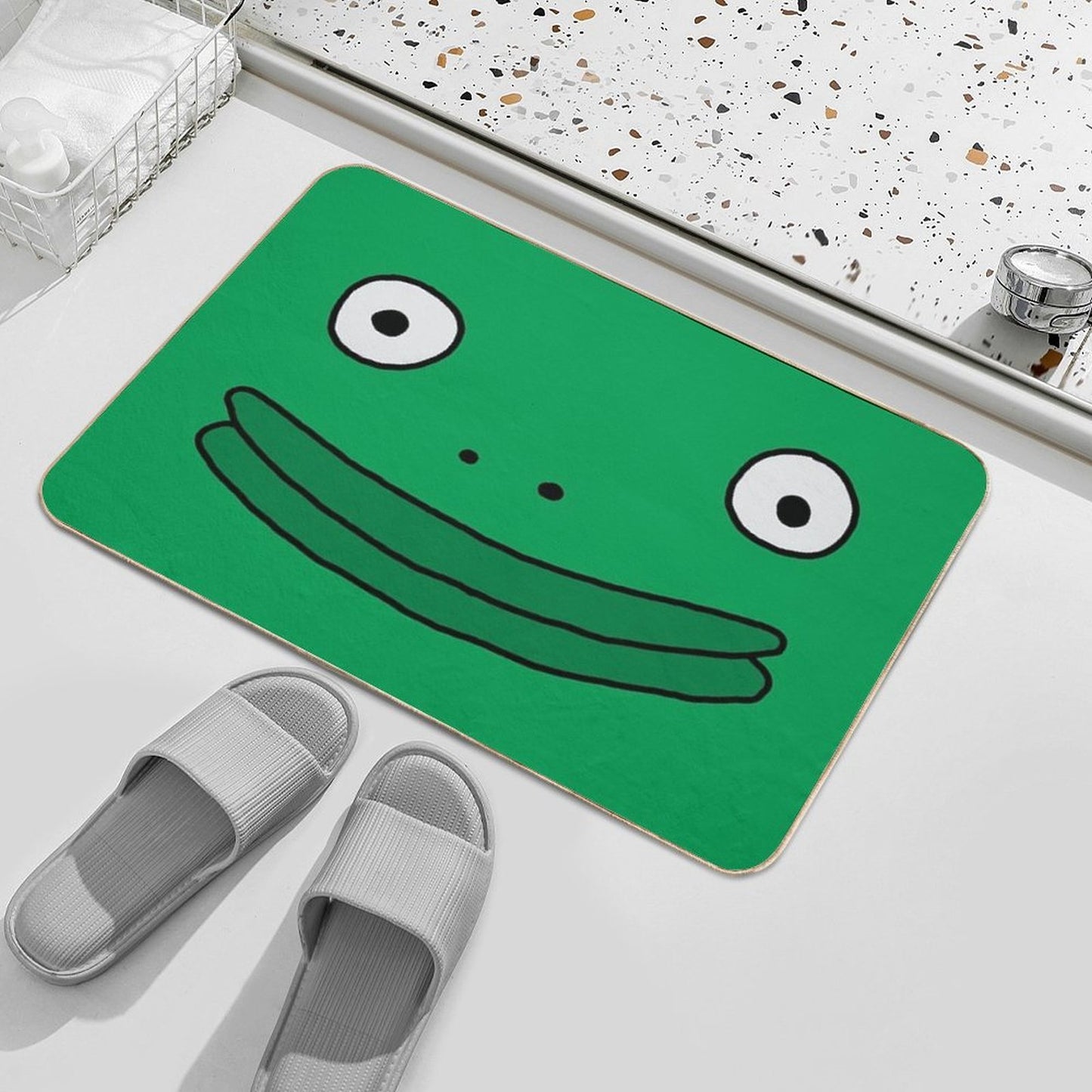 Mr Frog  Rapid-Drying Bath Mat