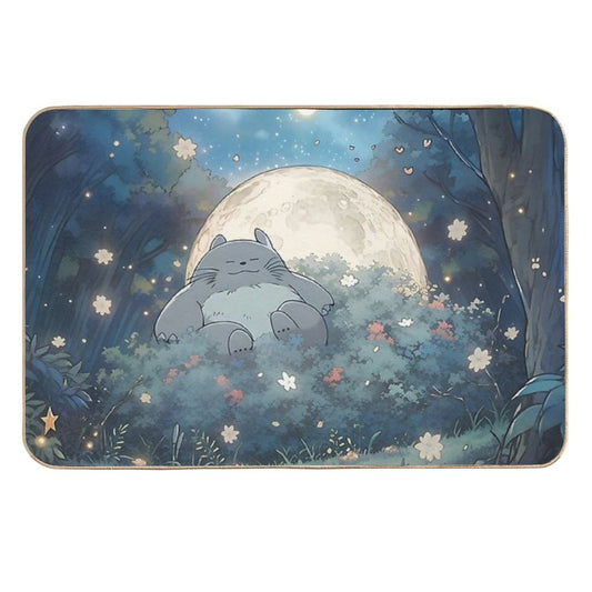 Explore The Enchanting World of My Neighbor Totoro XI Original Art And Illustrations Online  High-Traffic Bath Mat