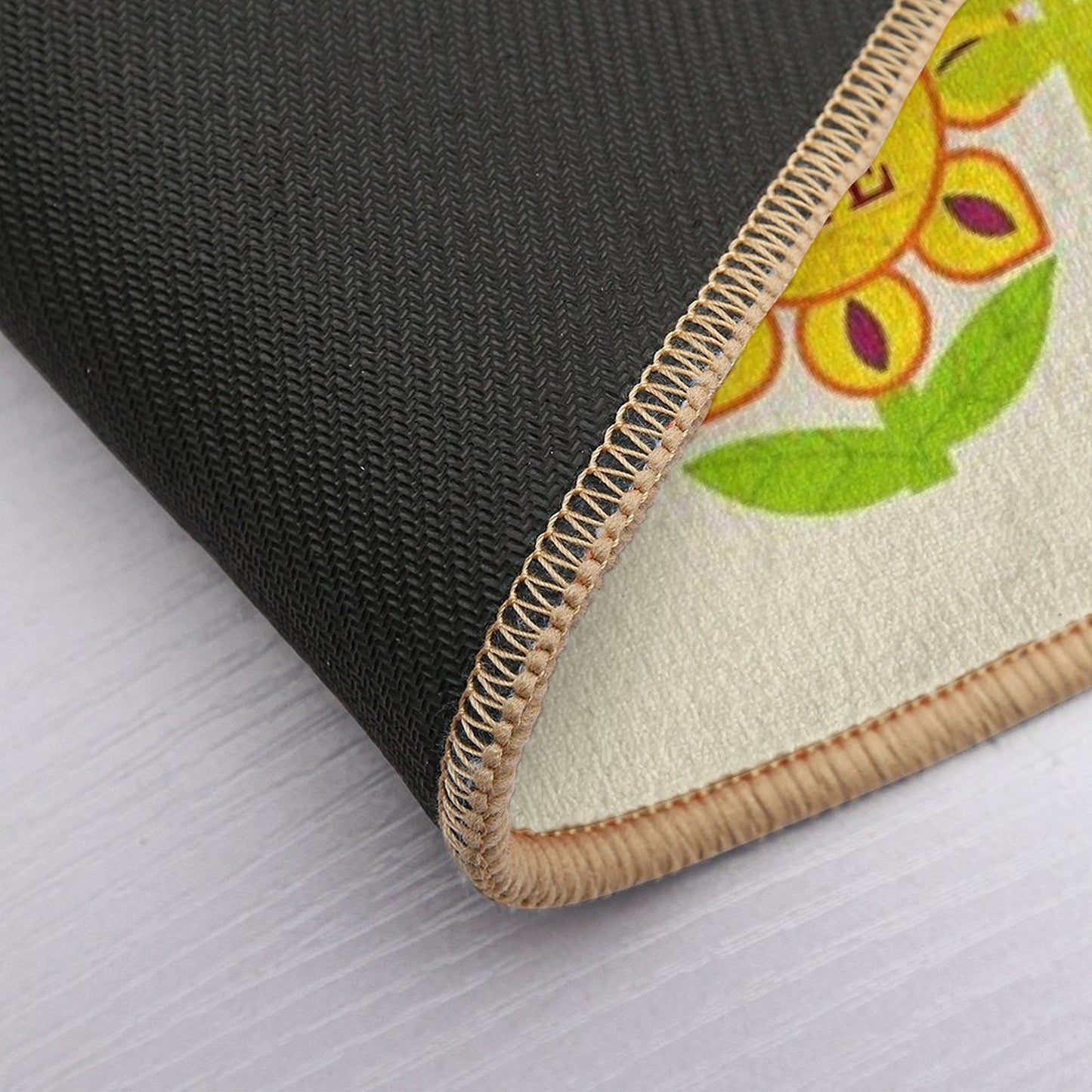 It's A Small World Goodbye Room Flowers  Rapid-Drying Bath Mat