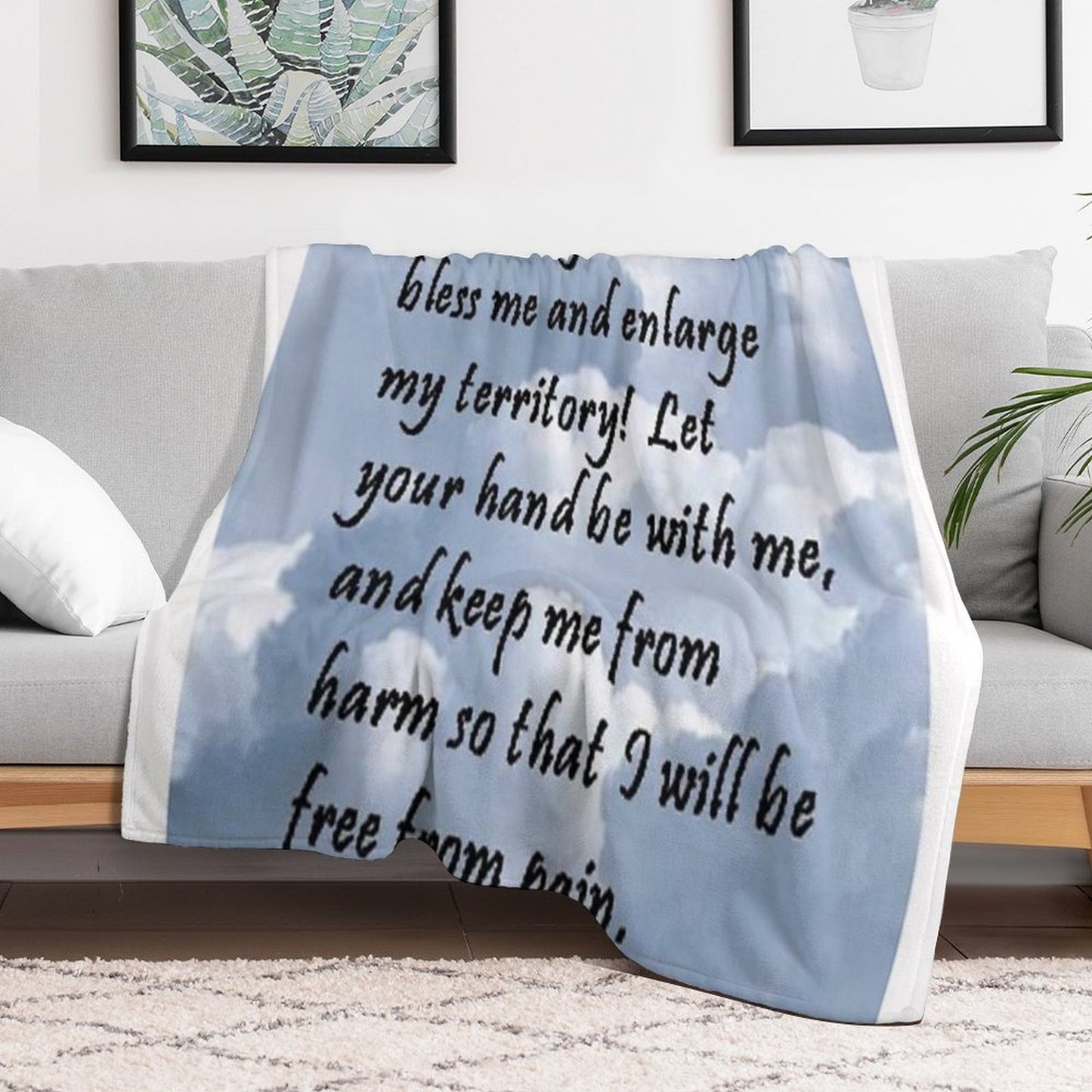 The Prayer of Jabez Versatility Throw Blanket
