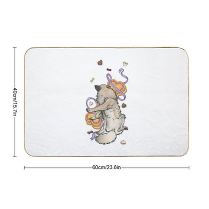 Dreams of Biscuits  Eco-Friendly Bath Mat