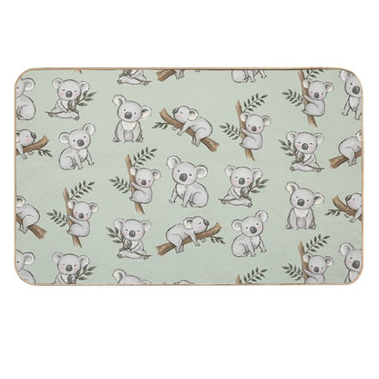 Aussie Animals Cute Koalas Set Durable Bath Mat