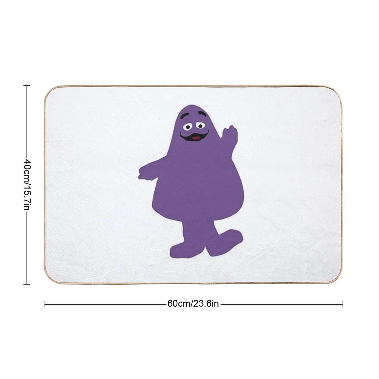 Grimace  Pet-Safe Bath Mat