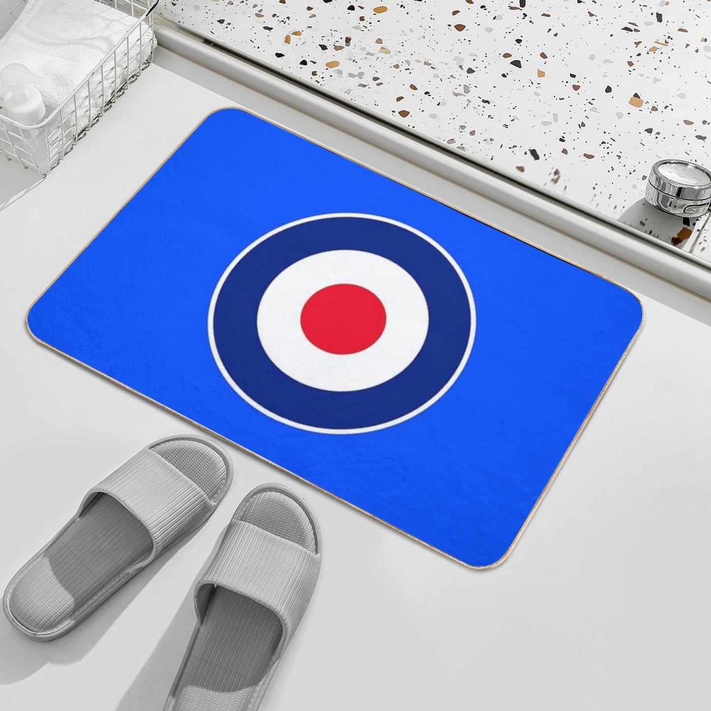 Classic Roundel Graphic  Versatile Bath Mat