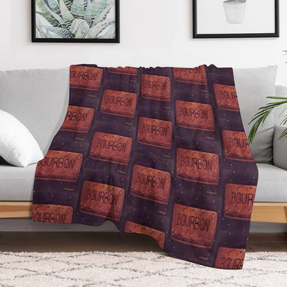 Bourbon Biscuit All-season Throw Blanket