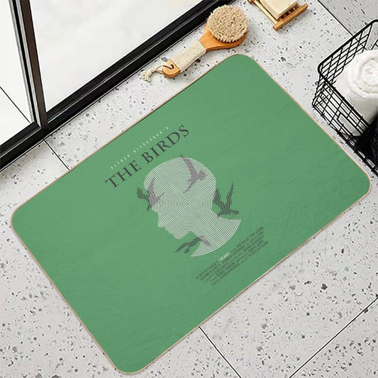 Alfred Hitchcock The Birds  High-Traffic Bath Mat