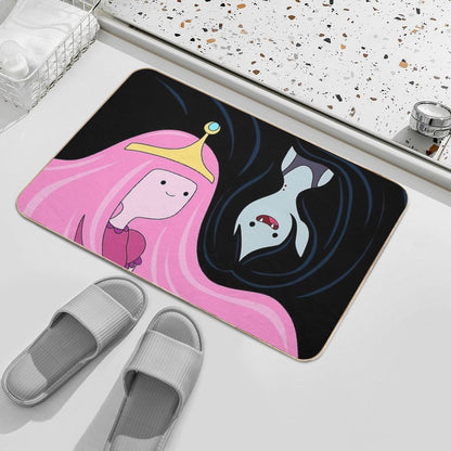 Princess Bubblegum And Marceline  Pet-Safe Bath Mat