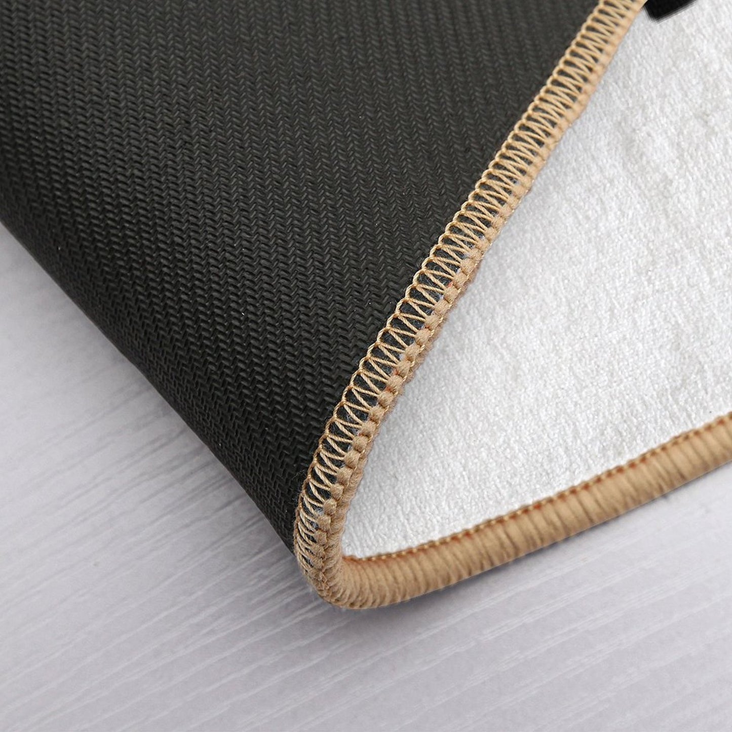 Jain Singer French - Black Version  Pet-Safe Bath Mat