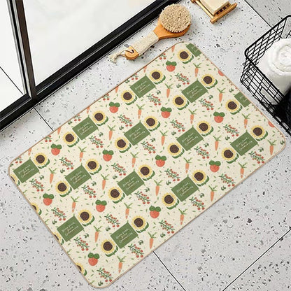 Grow Food, Grow Community  Long-Lasting Bath Mat