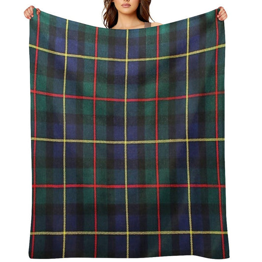 MacLeod Hunting Tartan Lightweight Throw Blanket