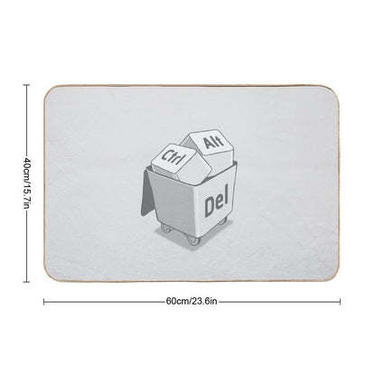 Keyboard  Odorless Bath Mat