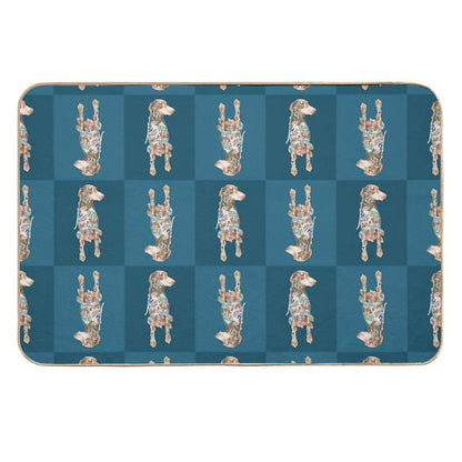 Kingsley Gets Inky  Easy Maintenance Bath Mat
