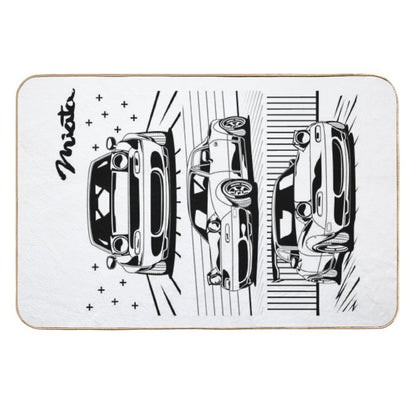Mazda Miata  Fade-Resistant Bath Mat