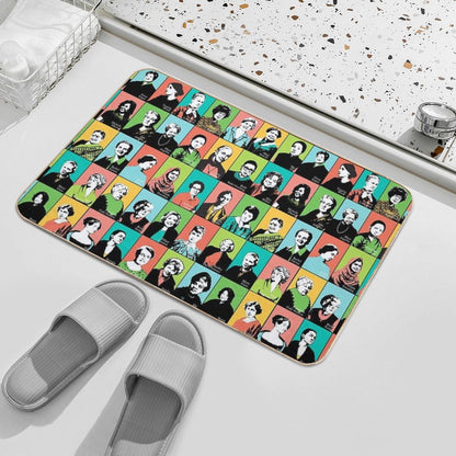 Feminist Icons  Easy Maintenance Bath Mat