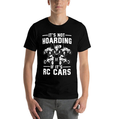 Funny RC Car Design For Men Women Kids RC Car Racing Lovers  Rolled Sleeves T-Shirt
