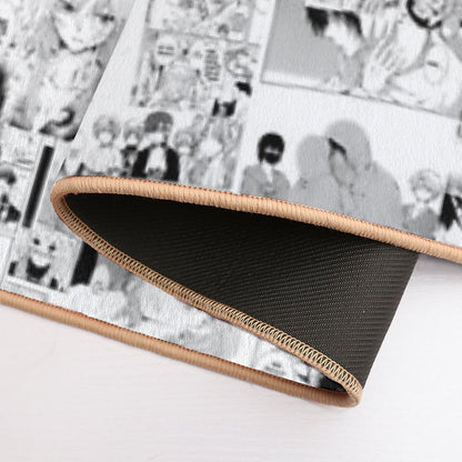 Yona of The Dawn Manga Collage  Slip-Resistant Bath Mat