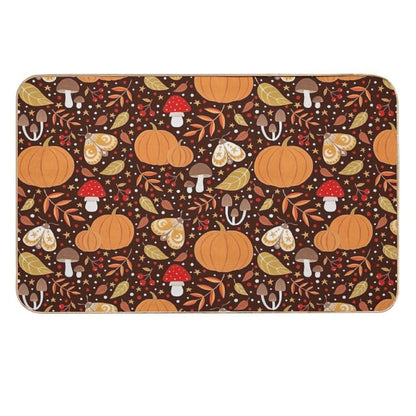 Autumn Elements  Easy To Clean Bath Mat