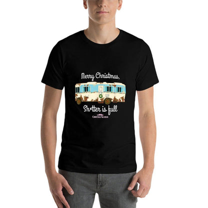 Christmas Vacation Full RV Cousin Eddie Holiday Movie  Wrinkle-resistant T-Shirt