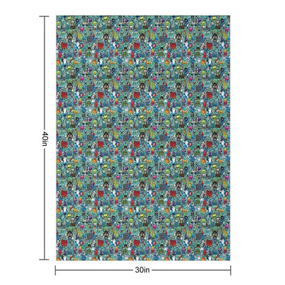 The Real World Durable Throw Blanket