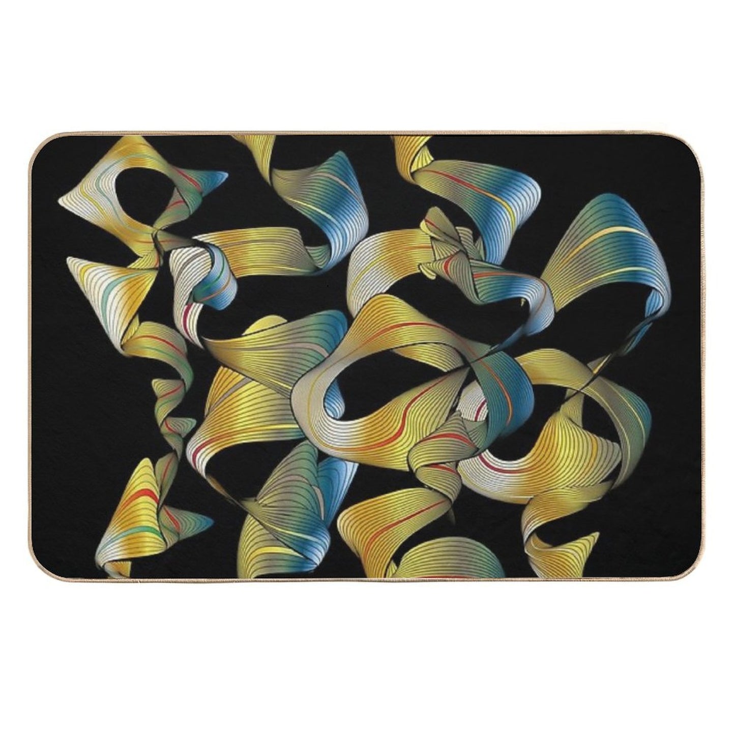 Grooverture  Fade-Resistant Bath Mat