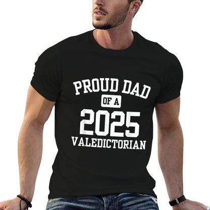 Proud Dad of A 2025 Valedictorian  Slim-fit Cut T-Shirt