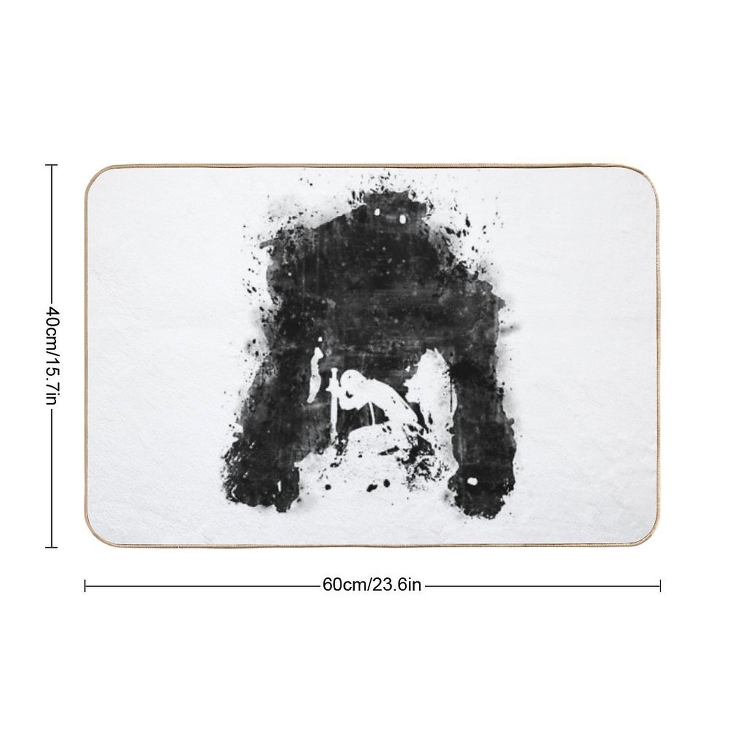 The Shadow of Giants  Long-Lasting Bath Mat