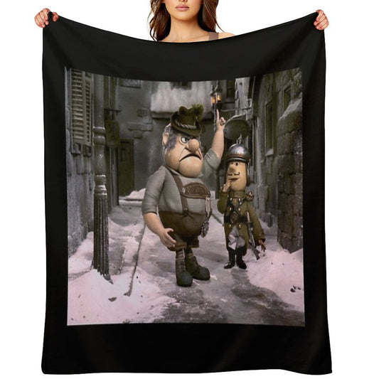 Burgermeister On The Town Multi-functional Throw Blanket