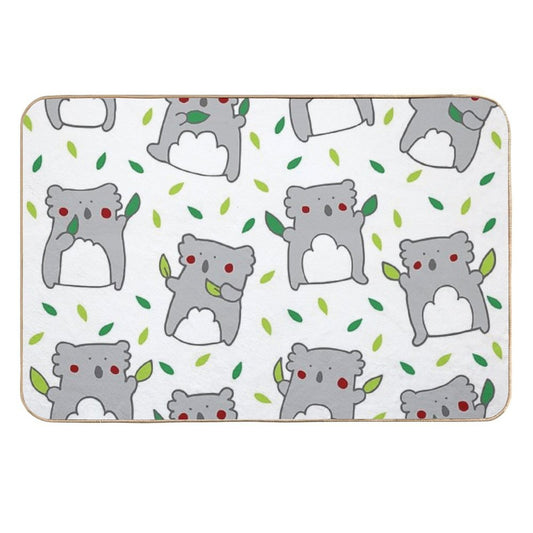 Save The Koalas  Pet-Safe Bath Mat