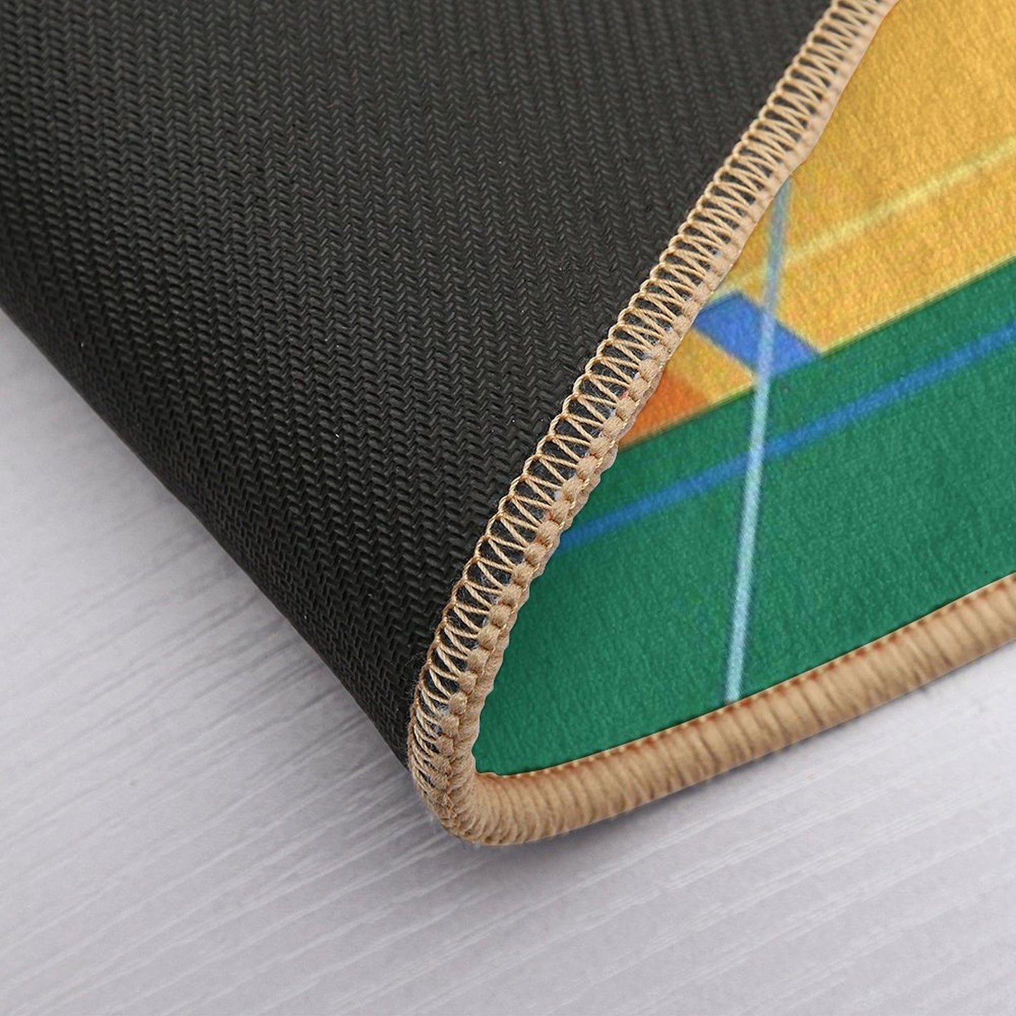 Carousel of Progress Wall  Easy To Clean Bath Mat