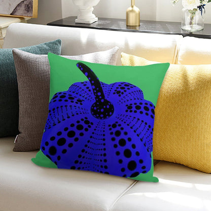 Polka Dot Pumpkin Soft High-Density Material Throw Pillow
