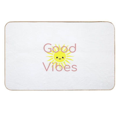 Good Vibes Sun  Non-Slip Bath Mat