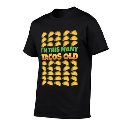I'm This Many Tacos Old - Funny 40th Birthday Premium  Classic T-Shirt