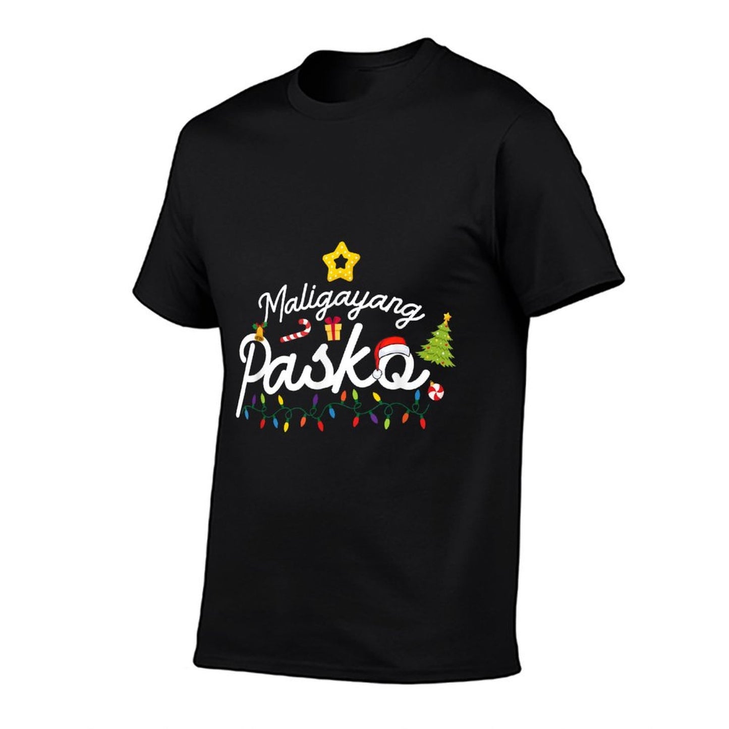 Tagalog Filipino Christmas Maligayang Pasko  Cotton T-Shirt