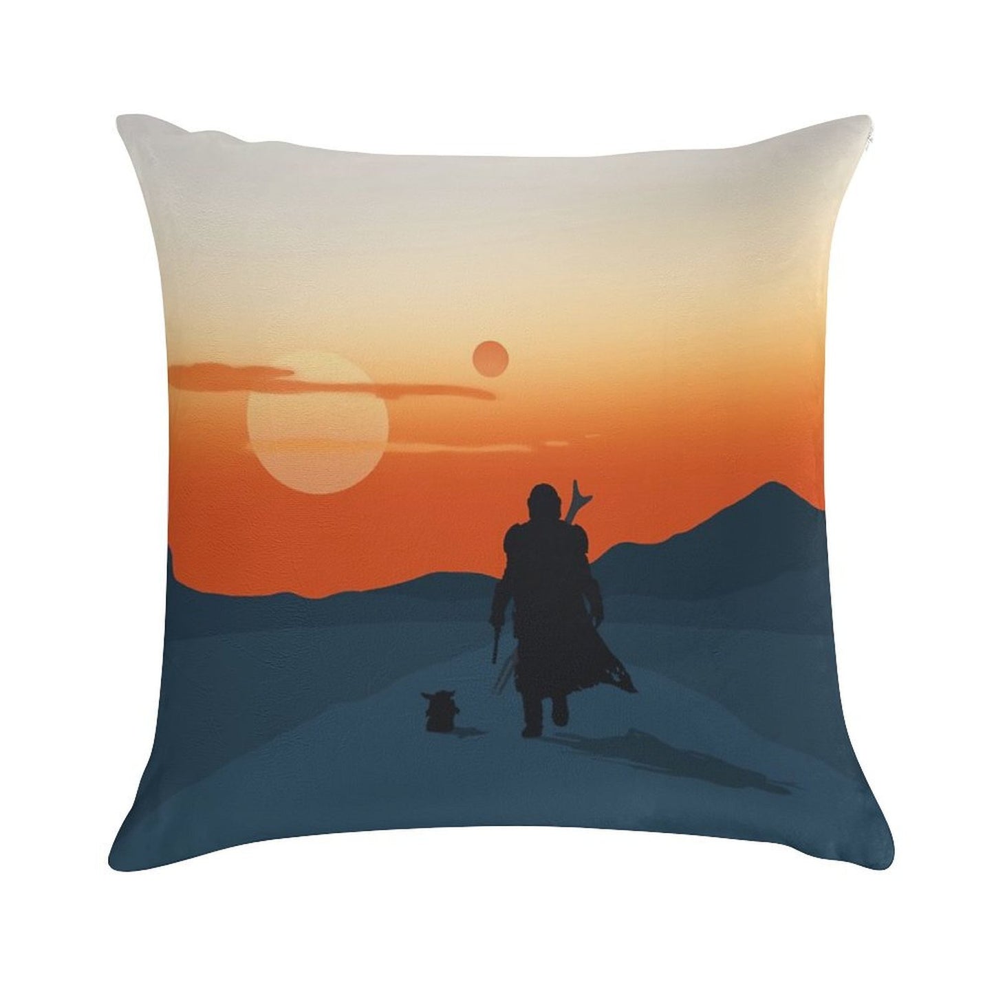 This Is The Way Soft Skin-Friendly Throw Pillow