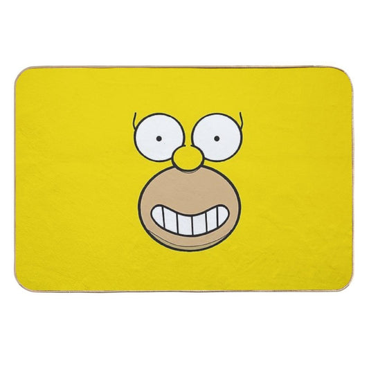 Homer Background 2  Absorbent Bath Mat