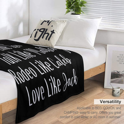 Ride Like Amy Plush Throw Blanket
