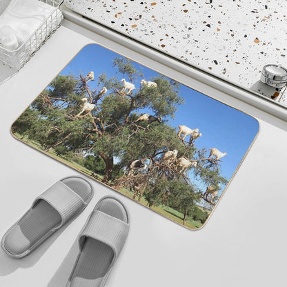Goats in Trees  Toxin-Free Bath Mat