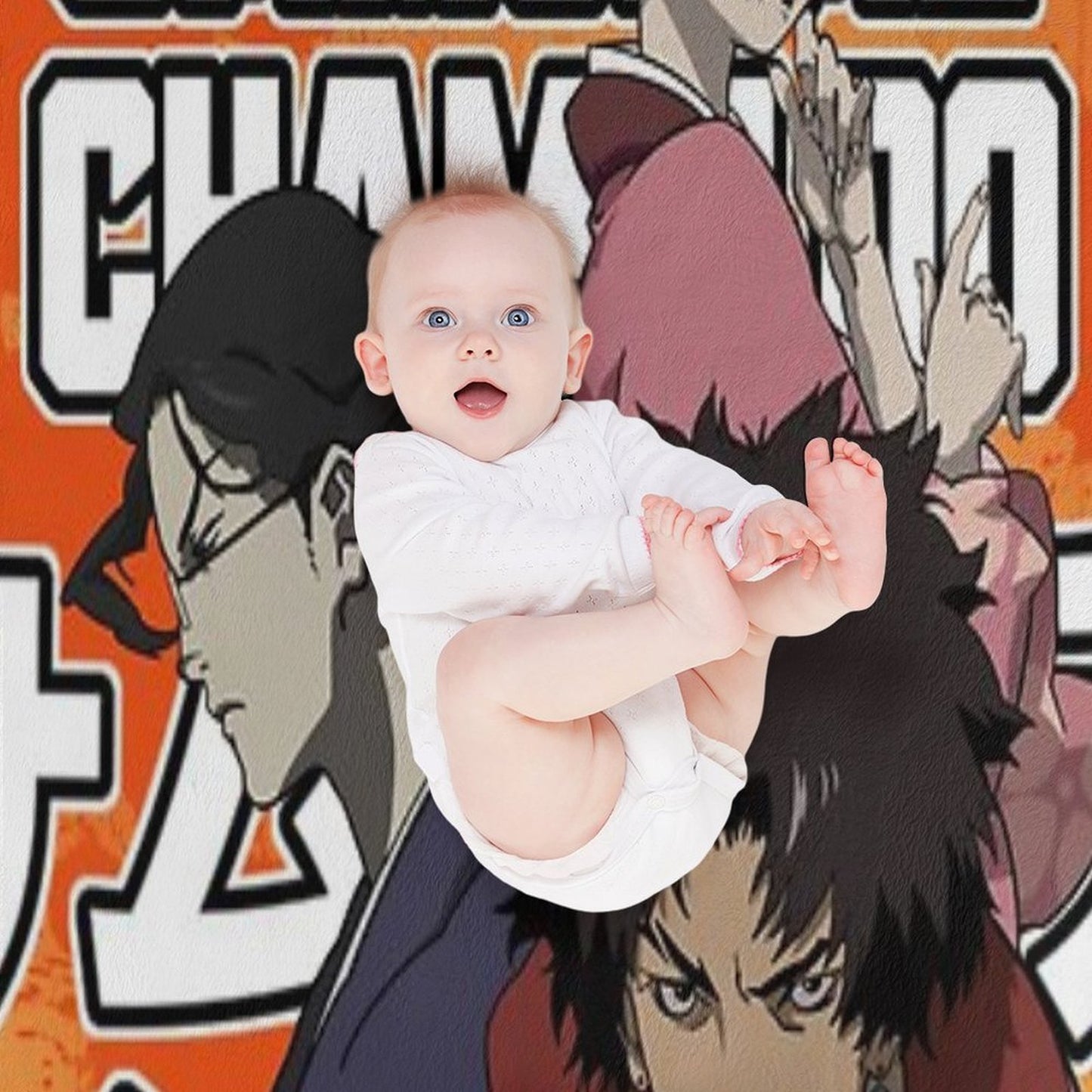 Samurai Champloo Crew Durable Throw Blanket