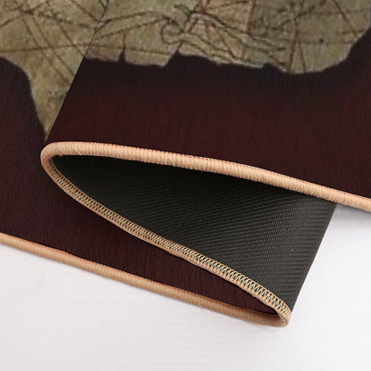 Goonies Treasure Map  Dirt-Trapping Bath Mat