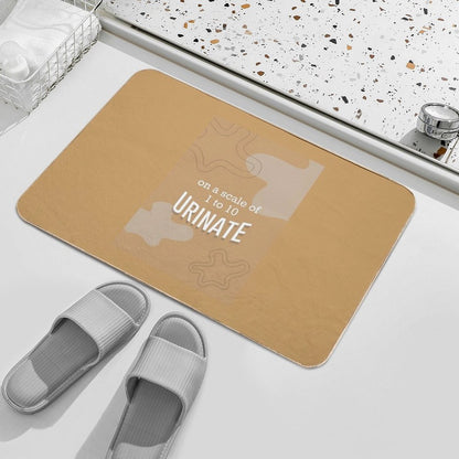 on A Scale of 1 to 10, Urinate  Pet-Safe Bath Mat