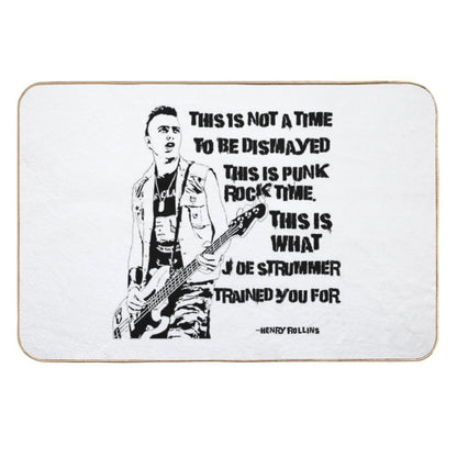 This Is Punk Rock Time  Pet-Safe Bath Mat