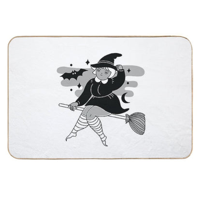 Flying at Midnight  Easy To Clean Bath Mat