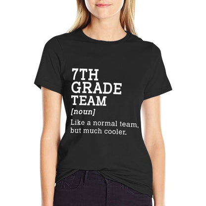 7th Grade Team Back to School Teacher Seventh Grade Team  Moisture-wicking T-Shirt