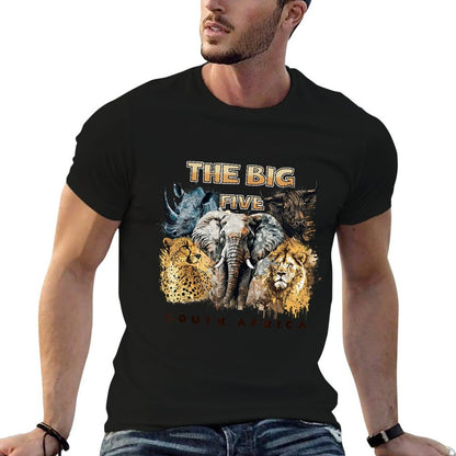 The Big Five South Africa South African Animals  Breathable T-Shirt