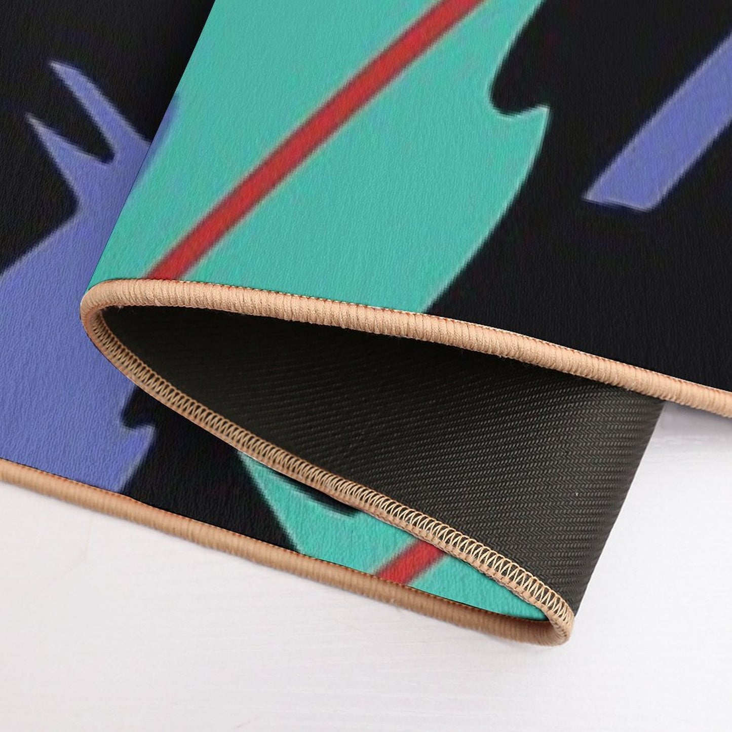 HKS Retro Pattern  Dirt-Trapping Bath Mat