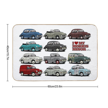 Morris Minor Evolution  Non-Slip Bath Mat