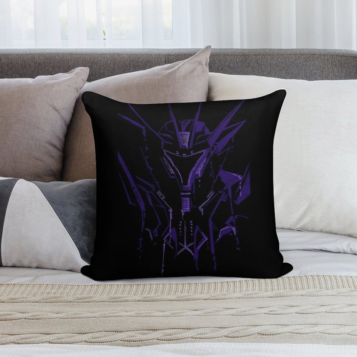TFP Soundwave Soft Fade-Resistant Throw Pillow