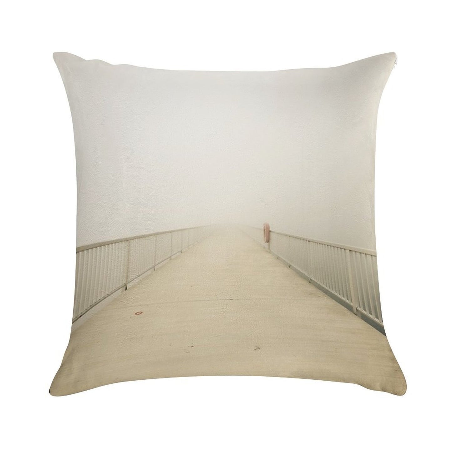 Nowhere Soft Fade-Resistant Throw Pillow